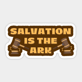 Salvation Sticker